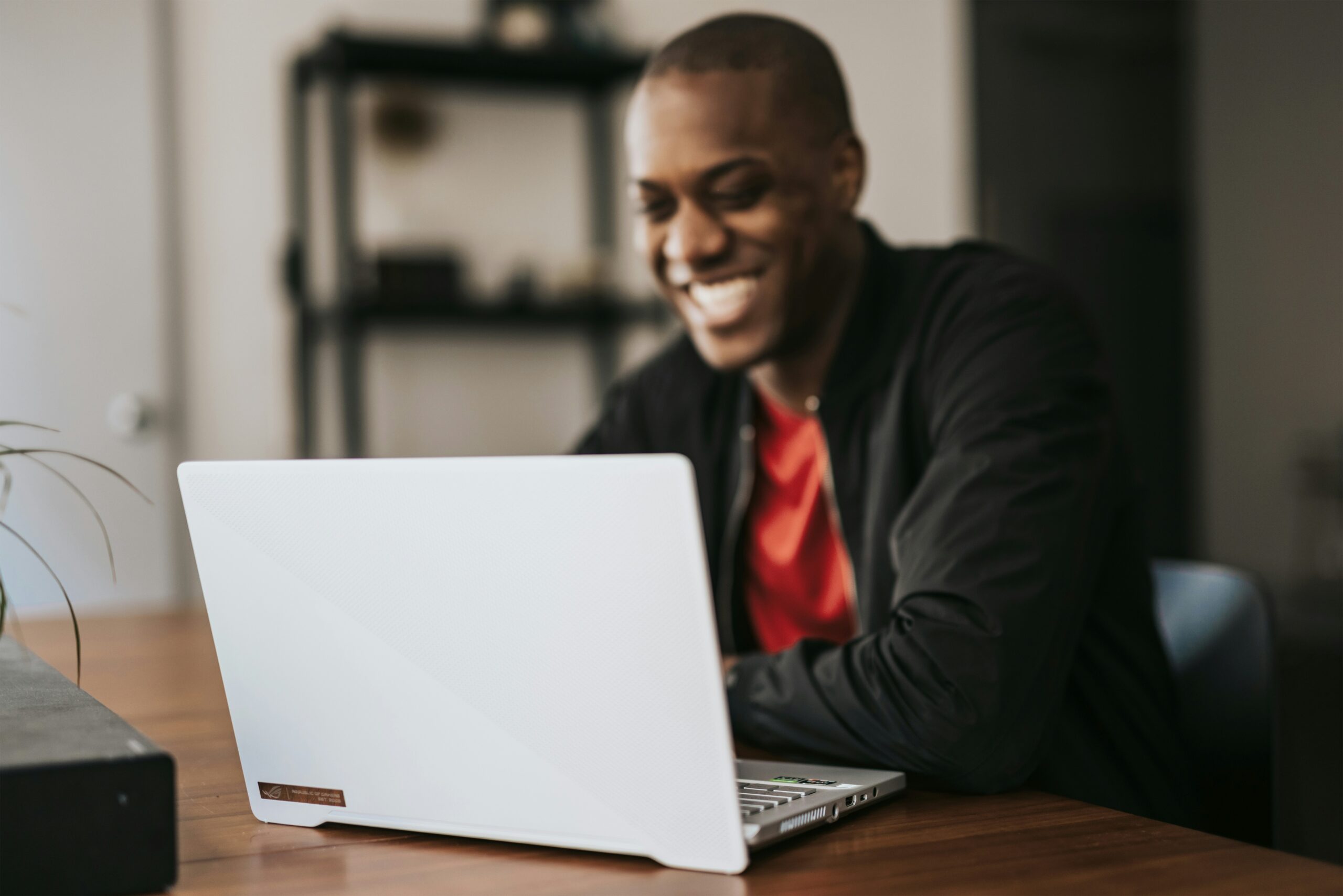 a board member reading a newsletter